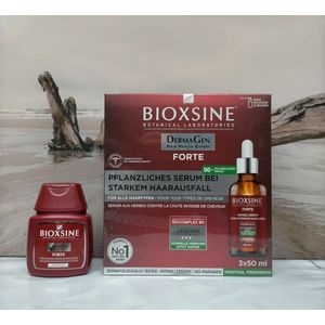 Herbal Serum Intensief Anti Haaruitval 3x50ml + 100 ml Forte Shampoo gratis - unisex - Herbal Serum - bio serum - Organic - haaruitval
