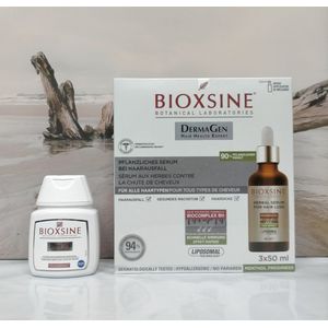 Bioxsine Dermagen Herbal serum tegen haarverlies 3x50.ml + 100 ml Dermagen Herbal Shampoo- Bio - bioxcin - bioxsine - Herbal haar Serum