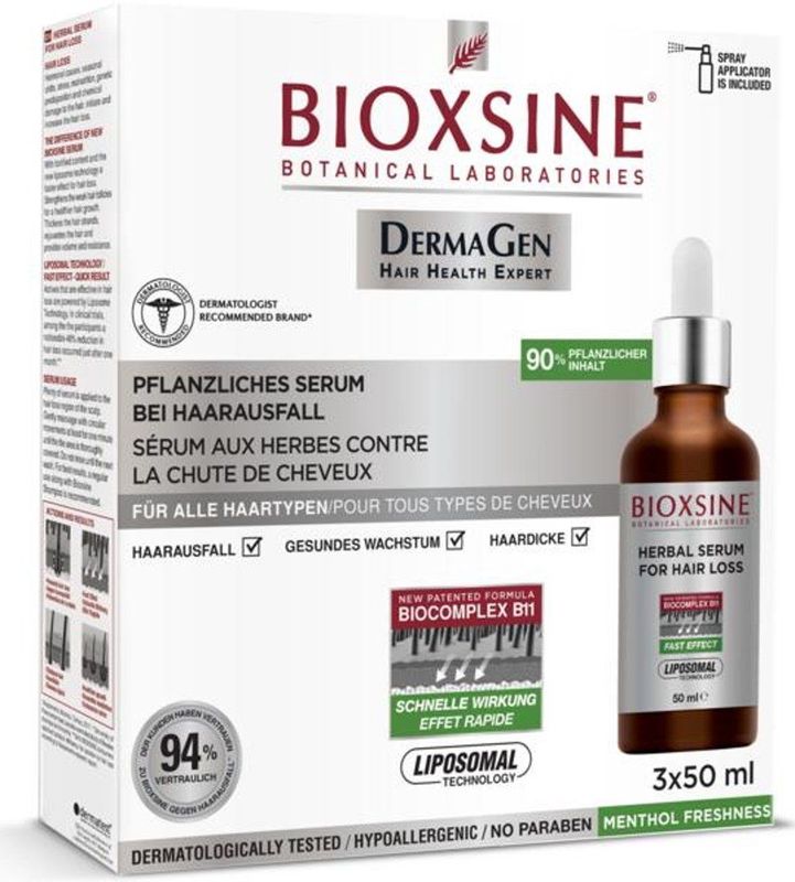 Haargroeimiddel - Plantaardig - Voor Haaruitval - Biocomplex B11