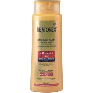 RESTOREX - 7 X Bio-Oil Complex voedende Shampoo 500 ml - Met 7 voedende oliën