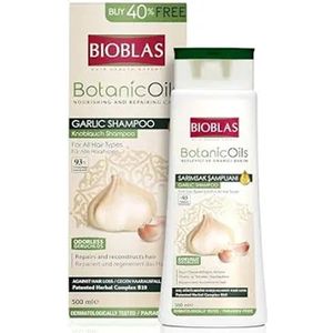 Bioblas - Knoflook Shampoo - Tegen Haaruitval - 500ml - Natuurlijke Ingrediënten