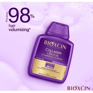 Bioxcin - Collageen & Biotine Volume Shampoo 300 ml (Tegen haaruitval) - collageen Biotin shampoo - biotin for hair