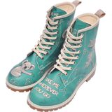 DOGO Lange Laarzen - Beige - Veganistisch Kunstleer - Handgemaakt