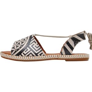 DOGO Hazel-sandalen voor dames, Noir et Blanc, 41 EU