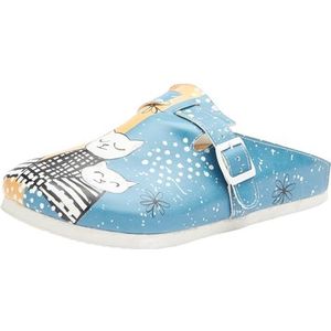 DOGO Comfie - Slippers - Blauw - Handgemaakt