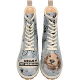 DOGO - Hello My Hooman - Dames Laarzen - Multikleur - Kunstleer