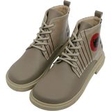 DOGO - Victoria - Enkellaarsjes - Beige - Veganistisch - Dots and Cats