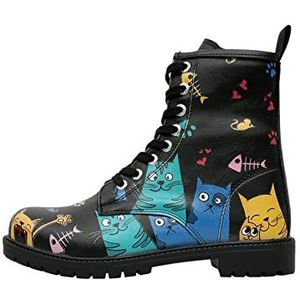 DOGO Schnürboots "DOGO Boots Cat Lovers Damen Boots / Female", Vegan