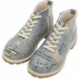 DOGO Shortcut Dames Laarzen - Hello Pumpkin 36