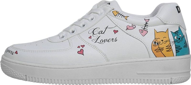 DOGO Sneaker "Dice Sneakers Cat Lovers Damen Sneaker / Female", Vegan