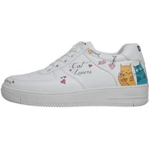 Dice Dames Sneakers - Cat Lovers 38