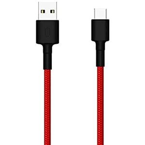 Xiaomi USB-kabel, type A - C-stekker/stekker, 1 m, zwart/rood
