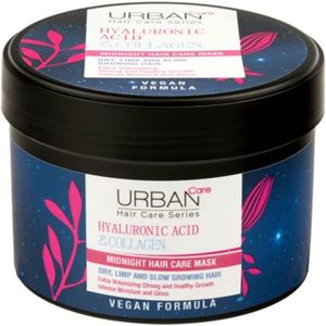 Urban Care - Hyaluronic Acid & Collagen - Haarmasker - Nachtverzorging - Vegan