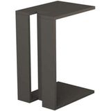 Muju Modern c Form Tisch Anthrazit Grau Anthrazit Grau Mehrzweck h 57cm - Anthracite Grey - Decortie