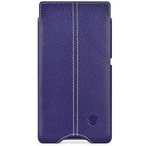 Beyzacases - BZ02938 - Zero lederen beschermhoes voor Sony Xperia Z1 Compact, violet