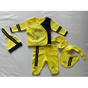 Babysetje 5-delig - Newborn kleding set/jongens - kraamcadeau- champions
