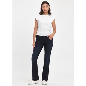 LTB Jeans Valerie Dames Bootcut Jean - Donkerblauw - Lapis Wash