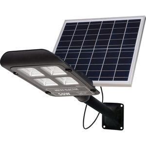 LED Solar Buitenlamp - Wandlamp - Straat Verlichting - Buitenverlichting Zonne Energie - Afstandsbediening - IP65 - Tuinverlichting - 50W - 6400K Koud Wit