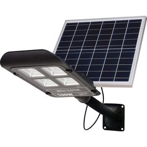 LED Solar Buitenlamp - Wandlamp - Straat Verlichting - Buitenverlichting Zonne Energie - Afstandsbediening - IP65 - Tuinverlichting - 100W - 6400K Koud Wit