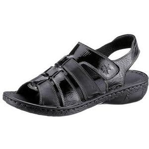 sandalen in zwart