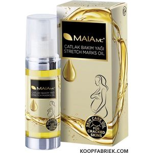 Maia Striae Behandeling Olie 100 ml - Huidverstrakking | Verhelpt striemen of huidrekken te vervagen | Verstevigend | Skin Care Oil |