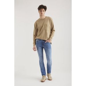 COJ - LEO - Heren Slim-fit Jeans - Medium Blue