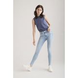 Cup of Joe Denim - Sophia - Jeans - Lichtblauw - High Waist Skinny Fit
