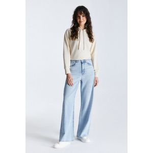 Cup of Joe Denim - Maria - Jeans - Lichtblauw - High Waist Wide Leg