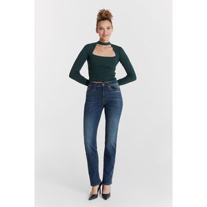COJ - Hannah - Dames Regular-fit Jeans - Green Way