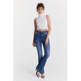 COJ - Matilda - Dames Flare Jeans - Sapphire Blue