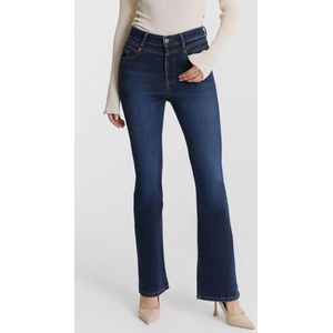 Cup of Joe Denim high flared jeans dark blue denim