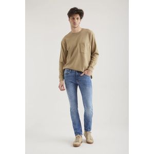 COJ - LEO - Heren Slim-fit Jeans - Medium Blue