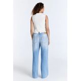 C.O.J. Denim Coj wide leg maxine light blue