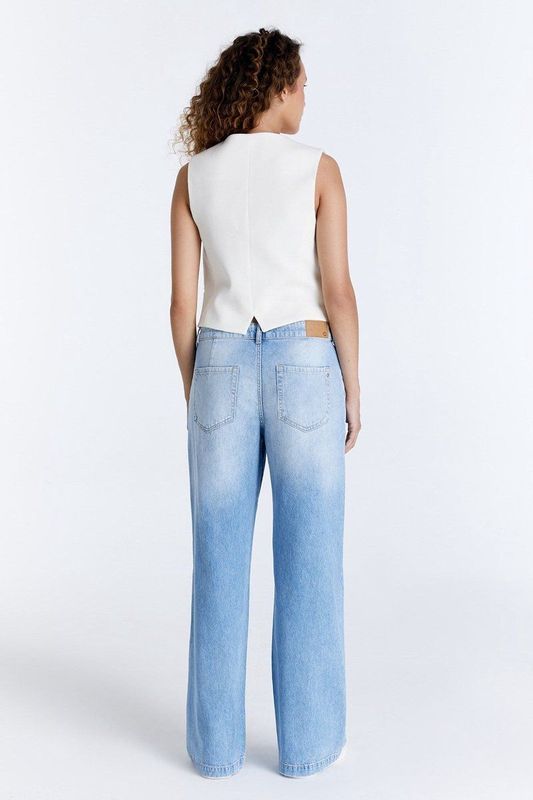 C.O.J. Denim Coj wide leg maxine light blue