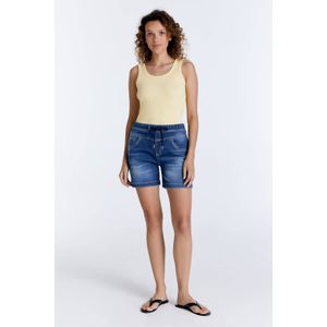 Cup of Joe Denim - Slim Regular Waist - Denim Short - Mediumblauw