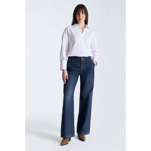 COJ - Maxine - Wide Leg Jeans - Deep Blue
