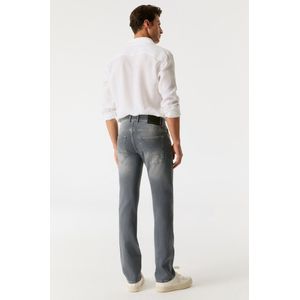 Cup Of Joe Denim - LANCE - Heren Straight-fit Jeans - Light Grey