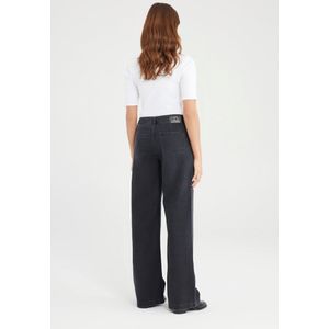 COJ - Denim Jeans - Zwart - Wide Leg Maxine