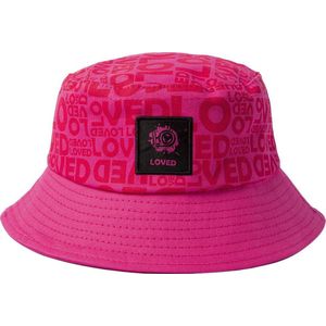 Biggdesign Moods Up Loved Bucket Hat - Zomer Hoed Dames - Roze