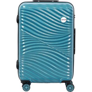 Biggdesign Moods Up Reiskoffer - Bagagekoffer - Koffer - Trolley - Blauw - 66,5x40x26 cm - M