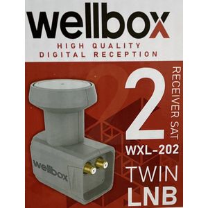 WELLBOX WXL 202 UNIVERSAL SINGLE TWIN LNB 4K ULTRA HD