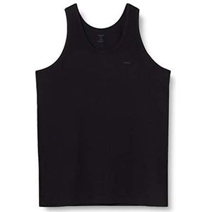 Dagi - Mouwloze Tanktop - Zwart - U-hals