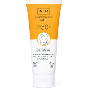 Incia - Natuurlijke Zonnebrandcrème Voor Het Gezicht - SPF 50
