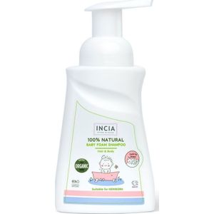 Incia - Hair & Body - 100% Natuurlijke Baby Foam Shampoo - 200ml