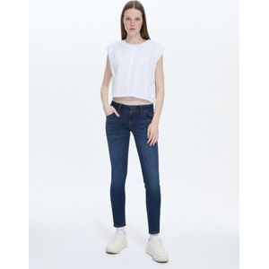 LTB Jeans Molly Dames Slim fit Jean - Donkerblauw - Sian Wash
