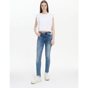 LTB Jeans Aspen Y Dames Slim fit Jean - Donkerblauw - Sior Undamaged Wash