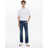 LTB Jeans Roden Heren Straight Jean - Donkerblauw - Blue Lapis Wash