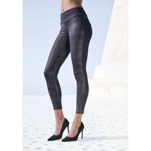 Lascana - Legging - Pied-de-Poule Motief - Katoen
