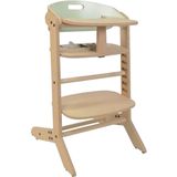 Mamatoyz Meegroeistoel - Kinderstoel tot 25 KG - Mama 50 X 77 Cm - Hout Naturel