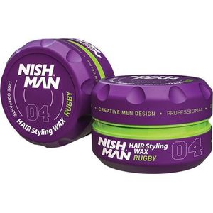 Nish Man- Hair Wax- 04 Rugby